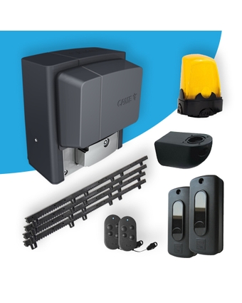 Motorisation portail coulissant 800KG CAME BX-78 U2643ML 230V + crémaillères