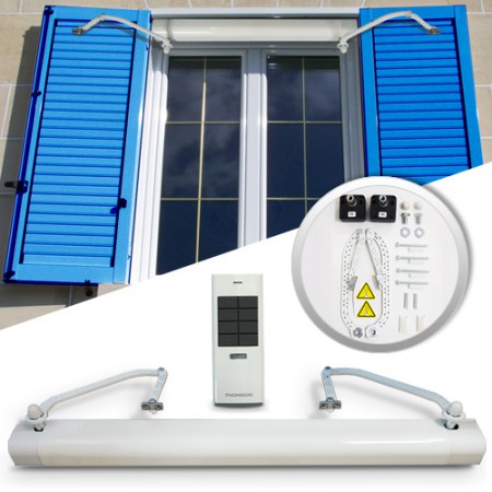 Motorisation volet 2 battants THOMSON - 500015 - Motorisation+