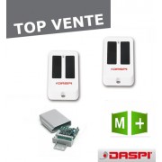 Télécommande portail universelle Daspi - TX2 433Mhz PROMO FLASH !!