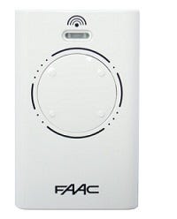 Télécommande portail FAAC-XT4 868 SLH WHITE