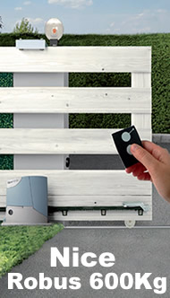 Motorisation portail coulissant - Nice Robus
